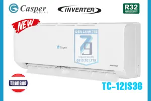 Sản phẩm nổi bật Máy lạnh Casper 1 chiều Inverter 12000BTU TC-12IS36